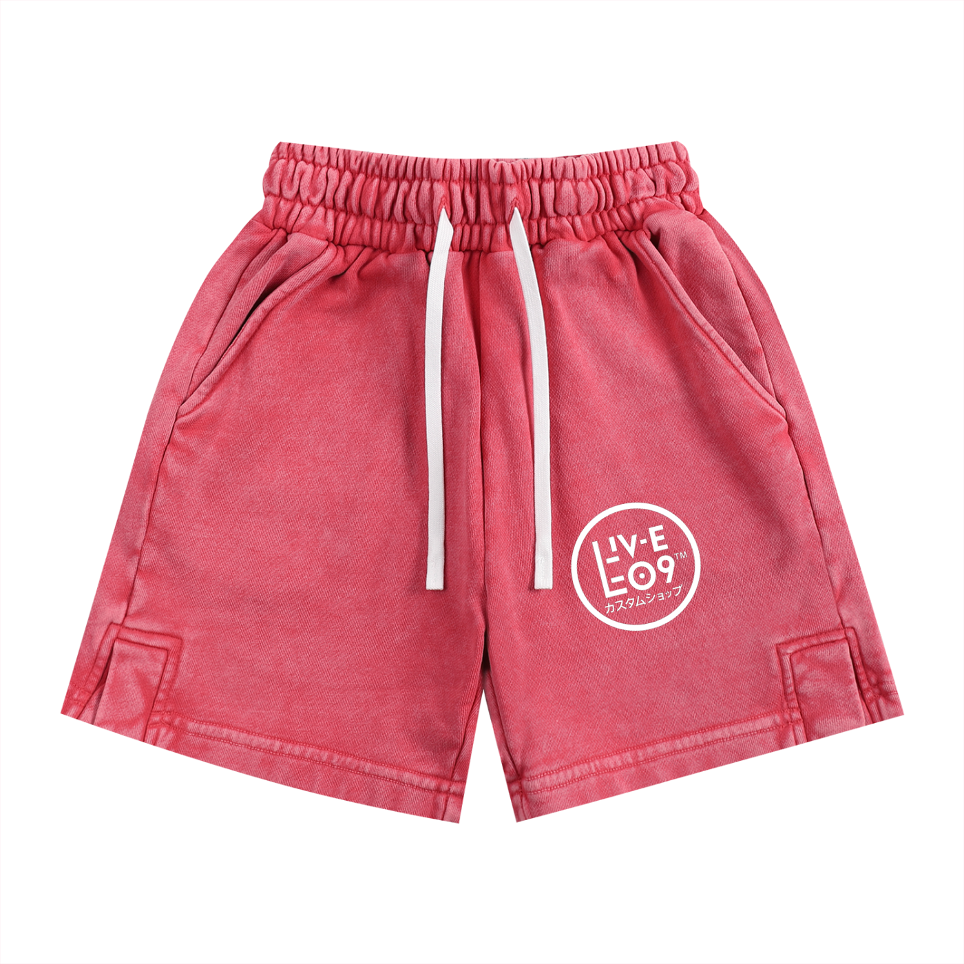 LIVELE09 Snow Washed Kids' Shorts