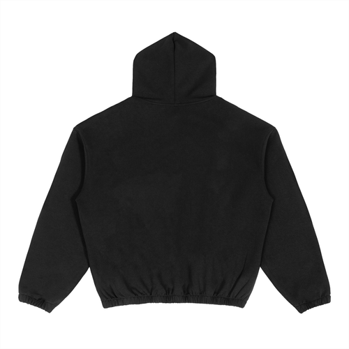 LIVELE09 Boxy Cinched Hem Hoodie