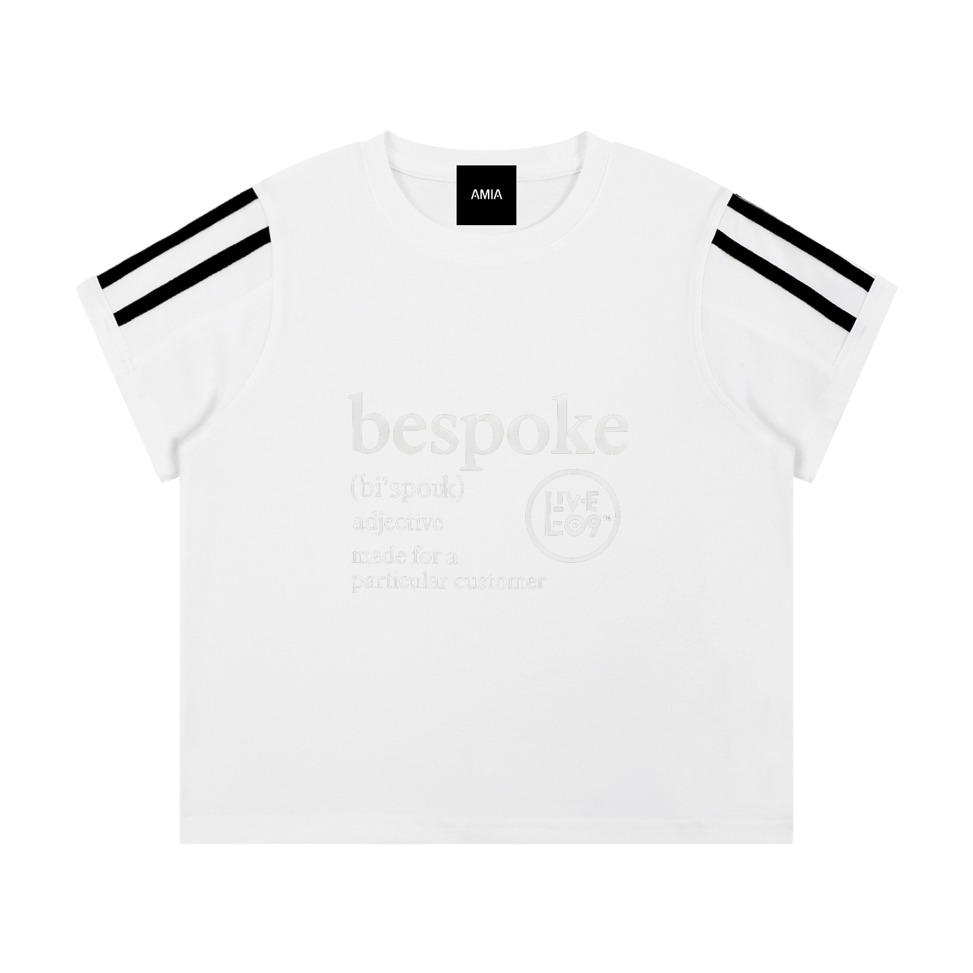 LIVELE09 Women's Varsity Stripe T-Shirt