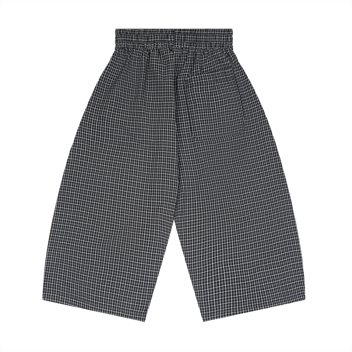LIVELE09 Plaid Loose Capri Shorts