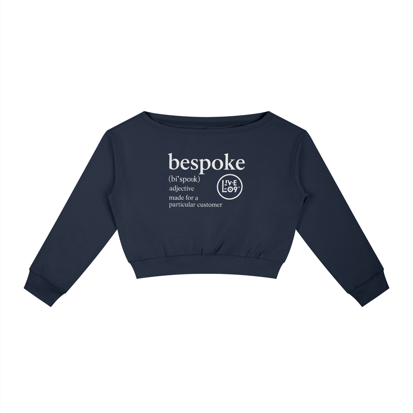 LIVELE09 Women's Off-Shoulder Sweatshirt