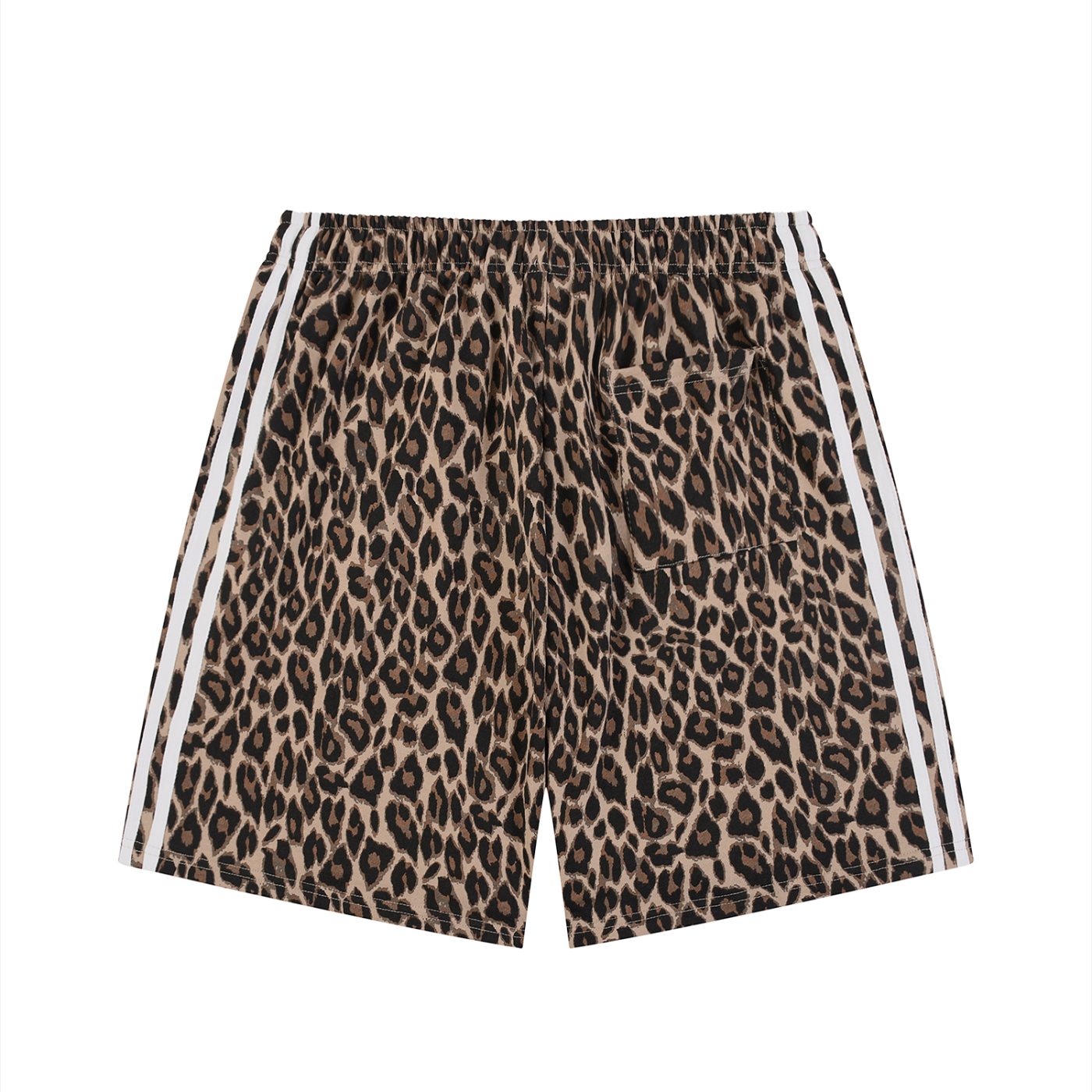 LIVELE09 Heavyweight Leopard Drawstring Shorts