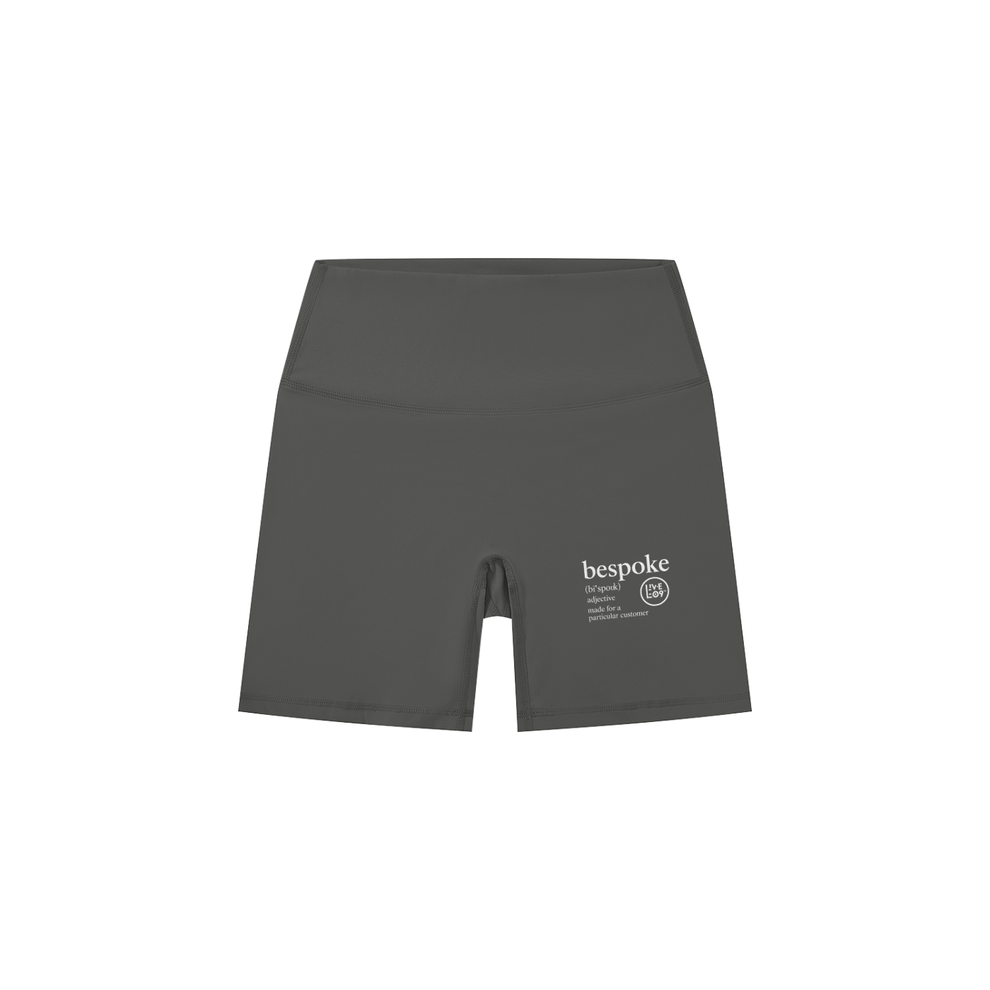 LIVELE09 Women's High-Waisted Biker Shorts