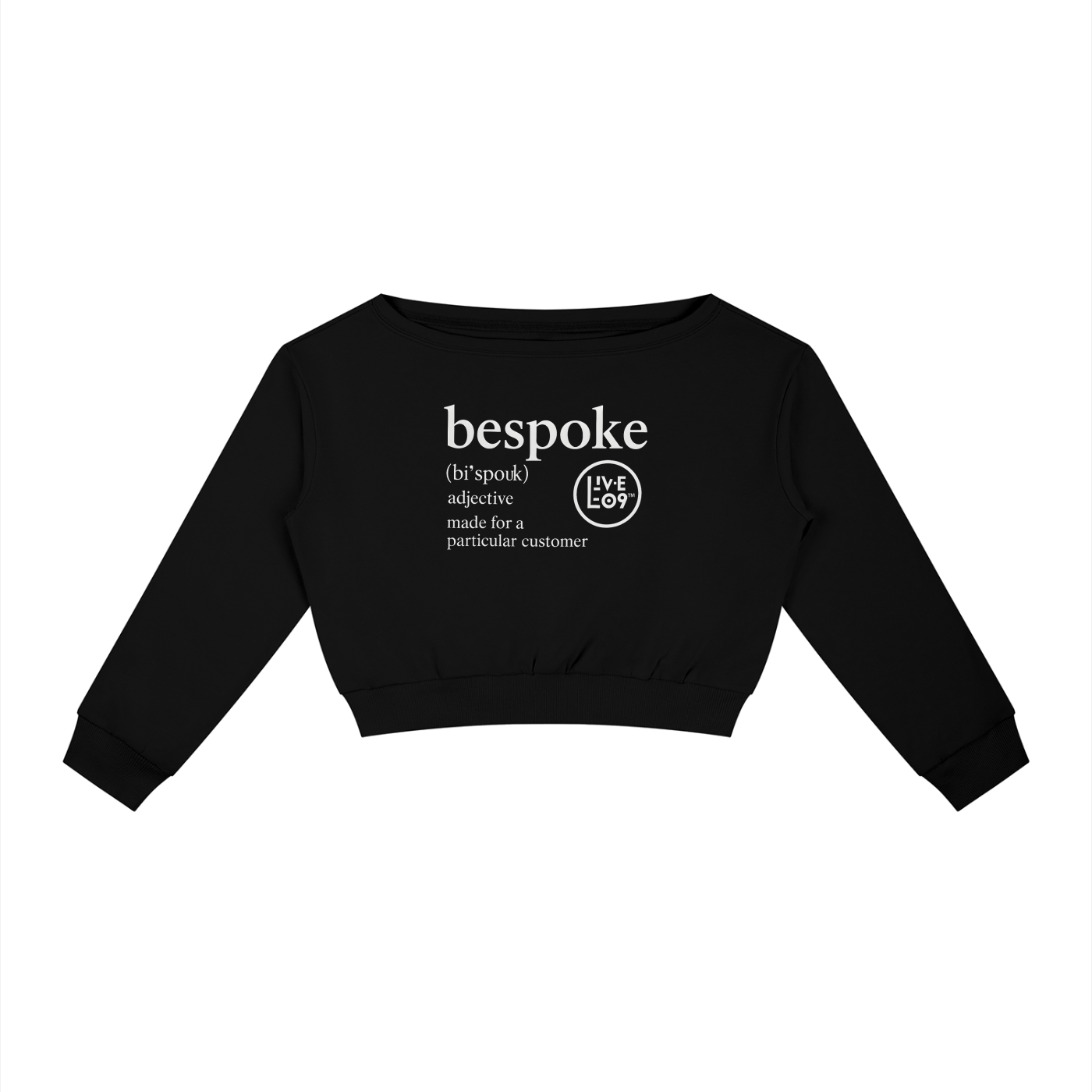 LIVELE09 Women's Off-Shoulder Sweatshirt