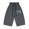 LIVELE09 Plaid Loose Capri Shorts
