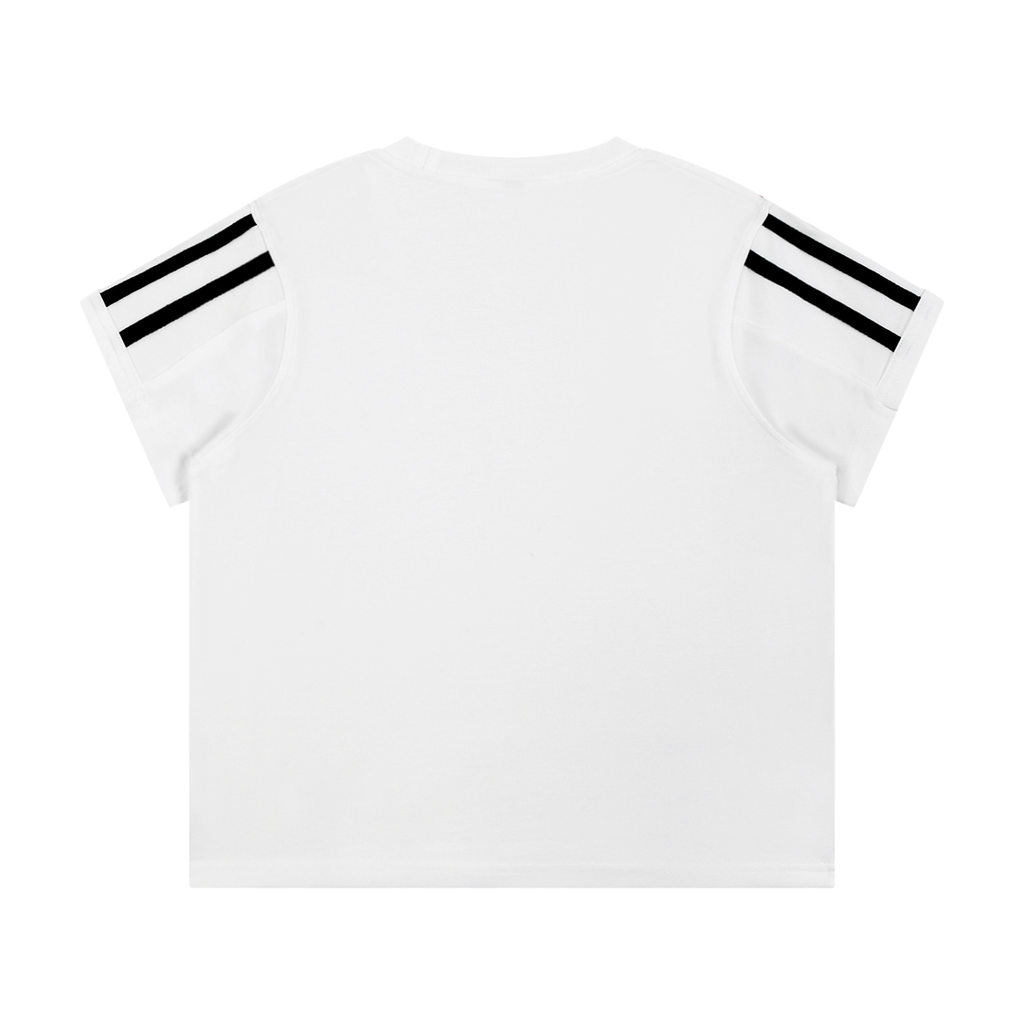 LIVELE09 Women's Varsity Stripe T-Shirt