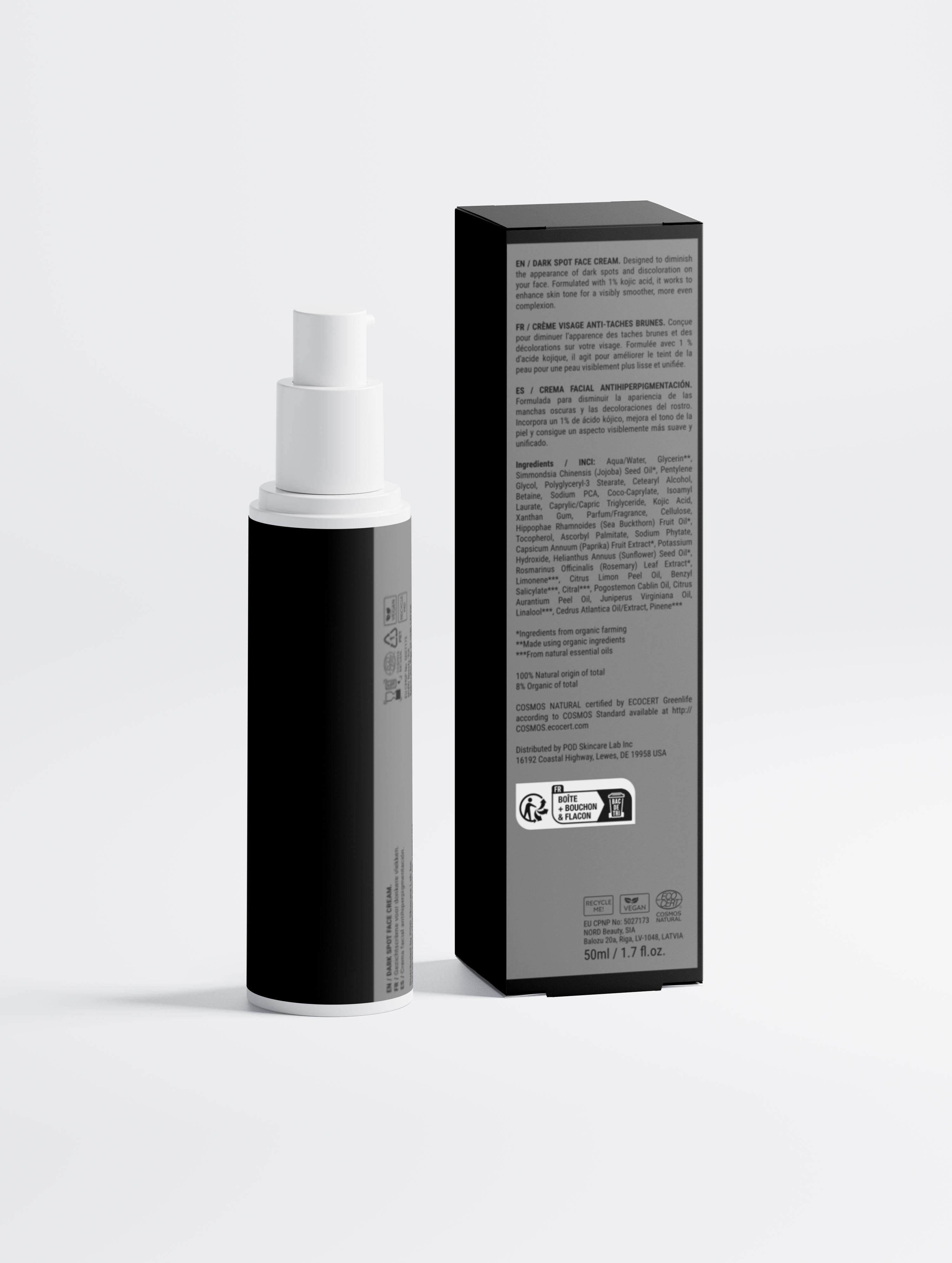 LIVELE09 Dark Spot Face Cream with Kojic Acid