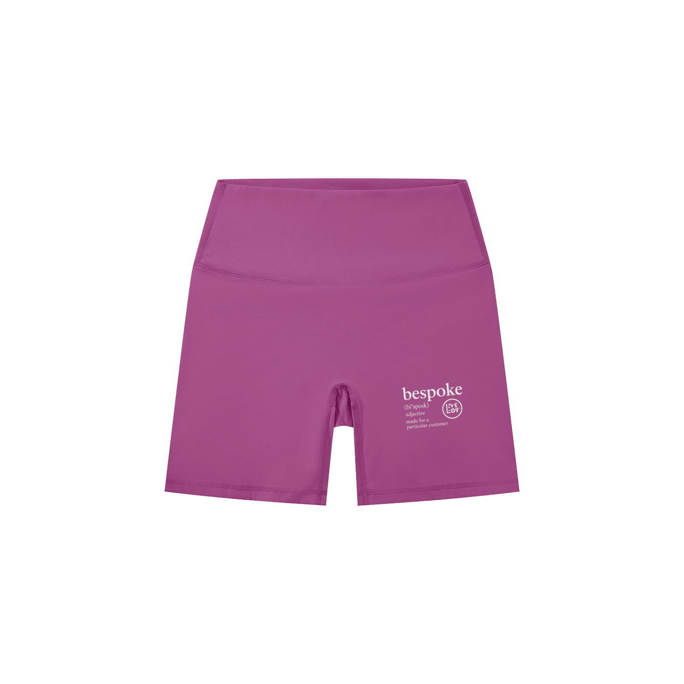LIVELE09 Women's High-Waisted Biker Shorts