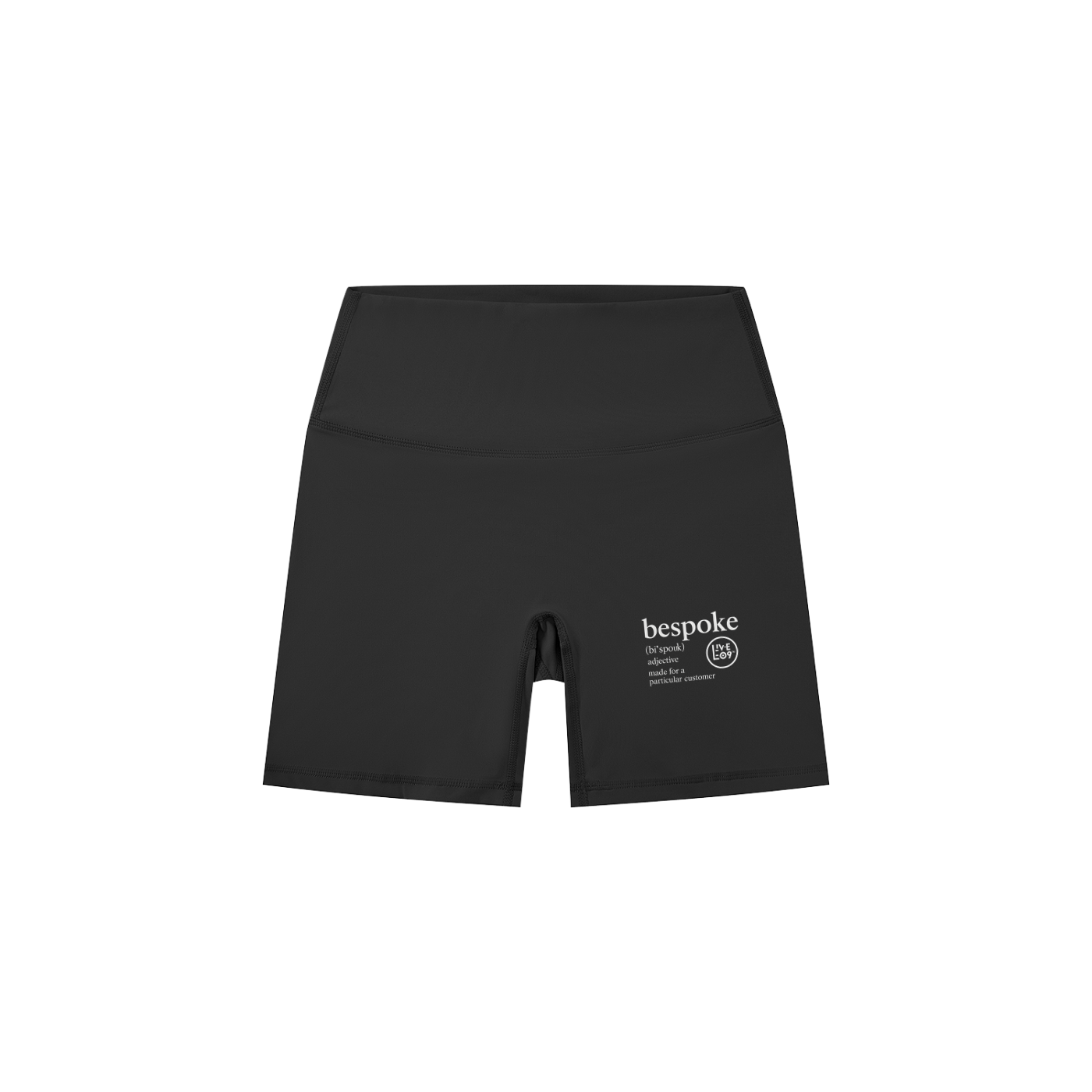 LIVELE09 Women's High-Waisted Biker Shorts