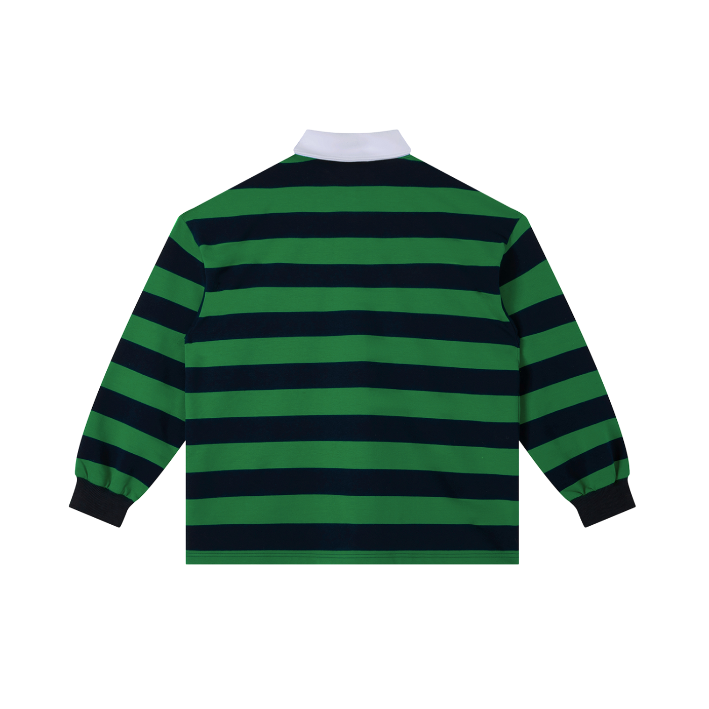 LIVELEO9 Color Block Stripe Polo Shirt