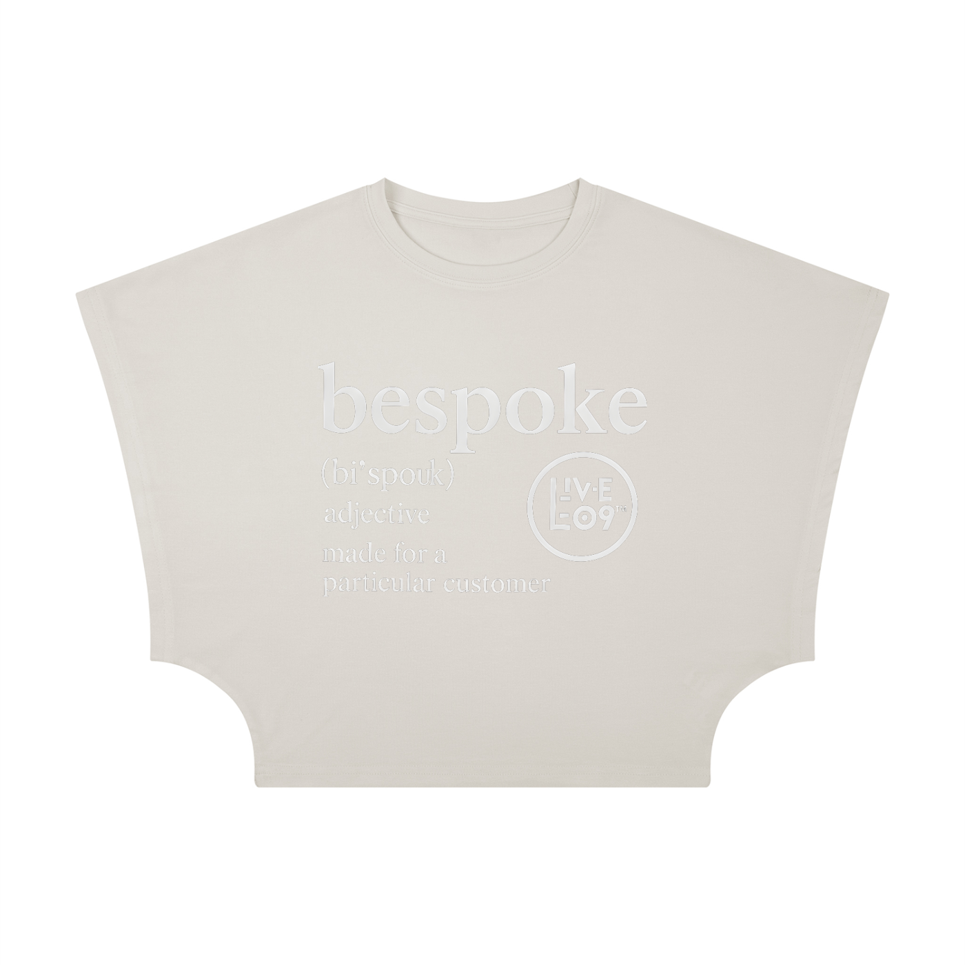 LIVELE09 Women's Cropped Dolman T-Shirt