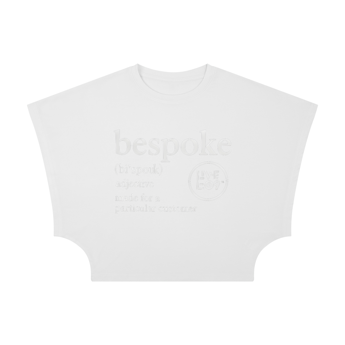LIVELE09 Women's Cropped Dolman T-Shirt