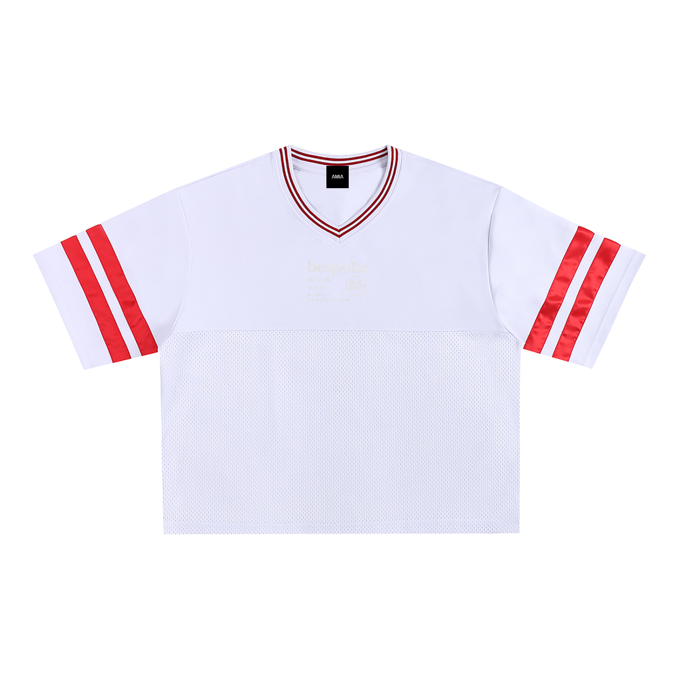 LIVELE09 Taped Mesh Boxy T-Shirt