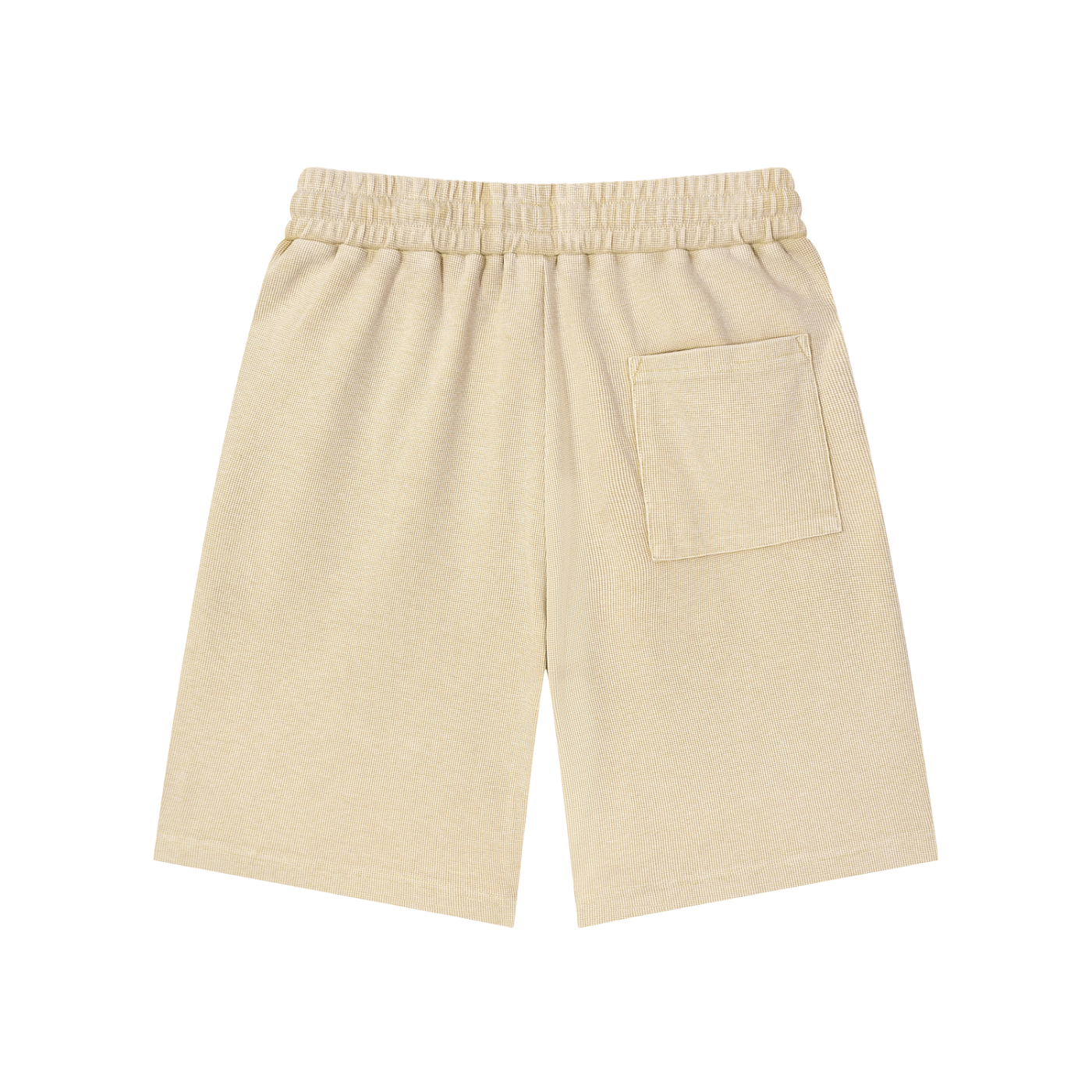 LIVELE09 Mineral Wash Waffle Knit Shorts