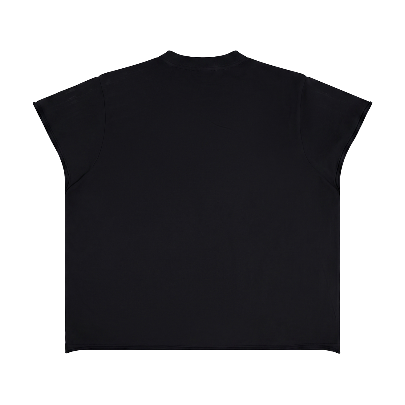 LIVELE09 Boxy Raw Edge T-Shirt