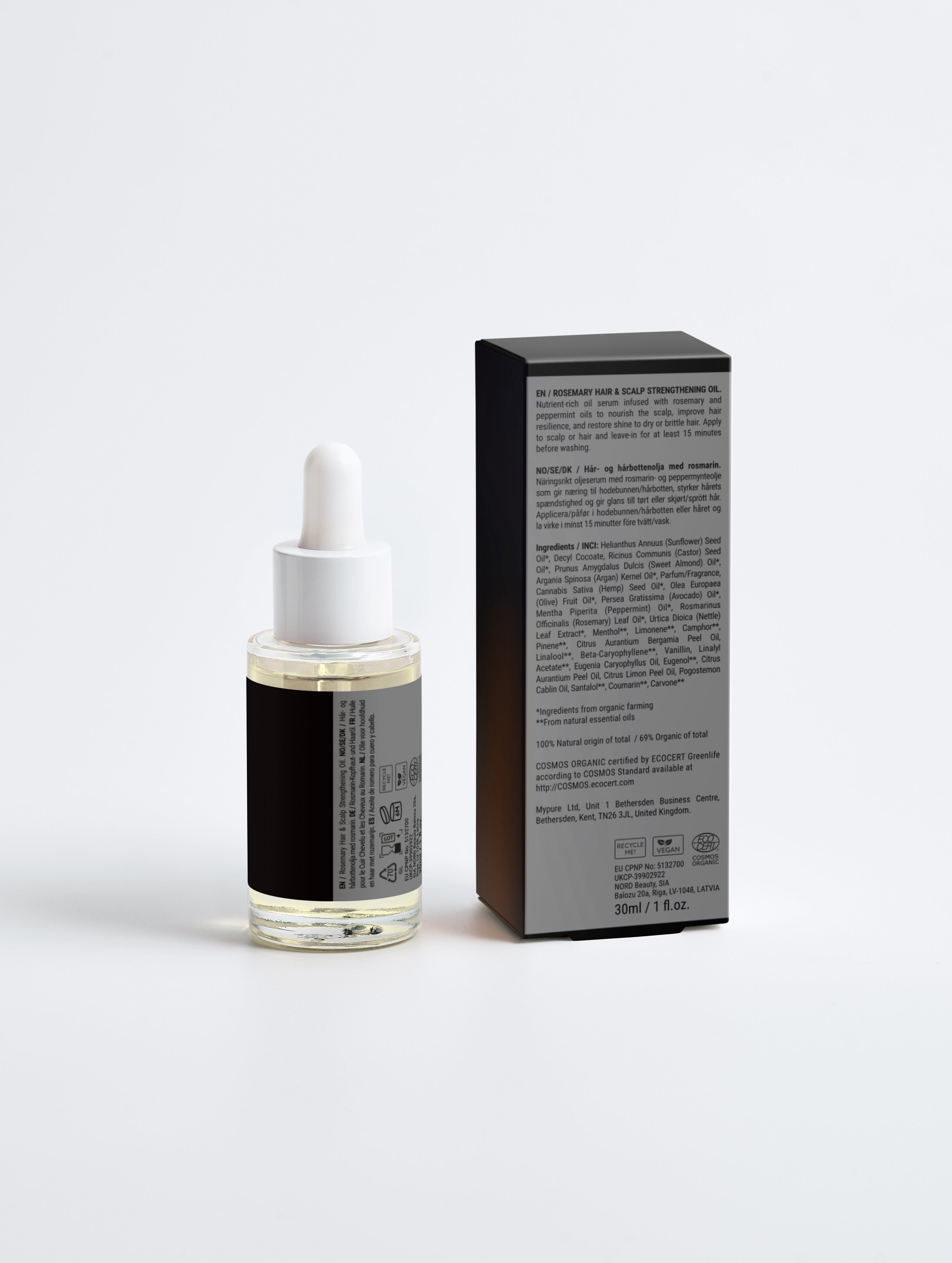 LIVELE09 Rosemary Hair & Scalp Strengthening Oil