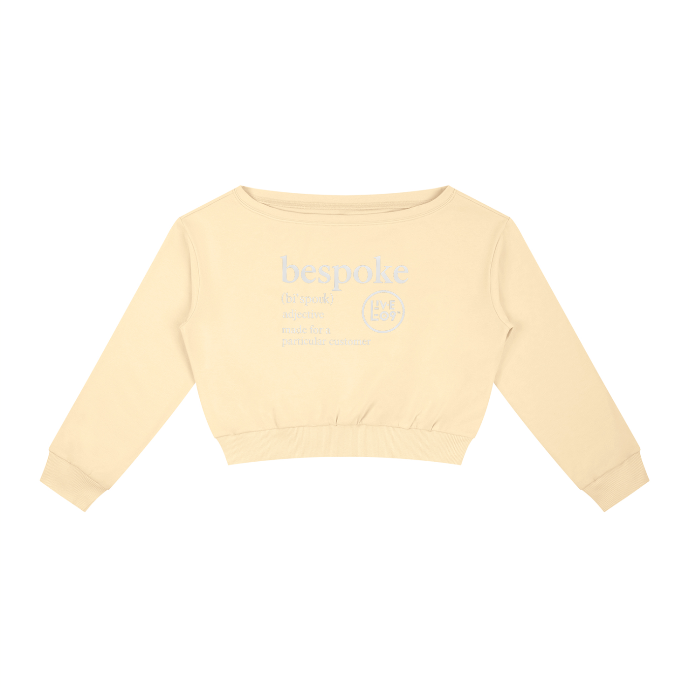 LIVELE09 Women's Off-Shoulder Sweatshirt
