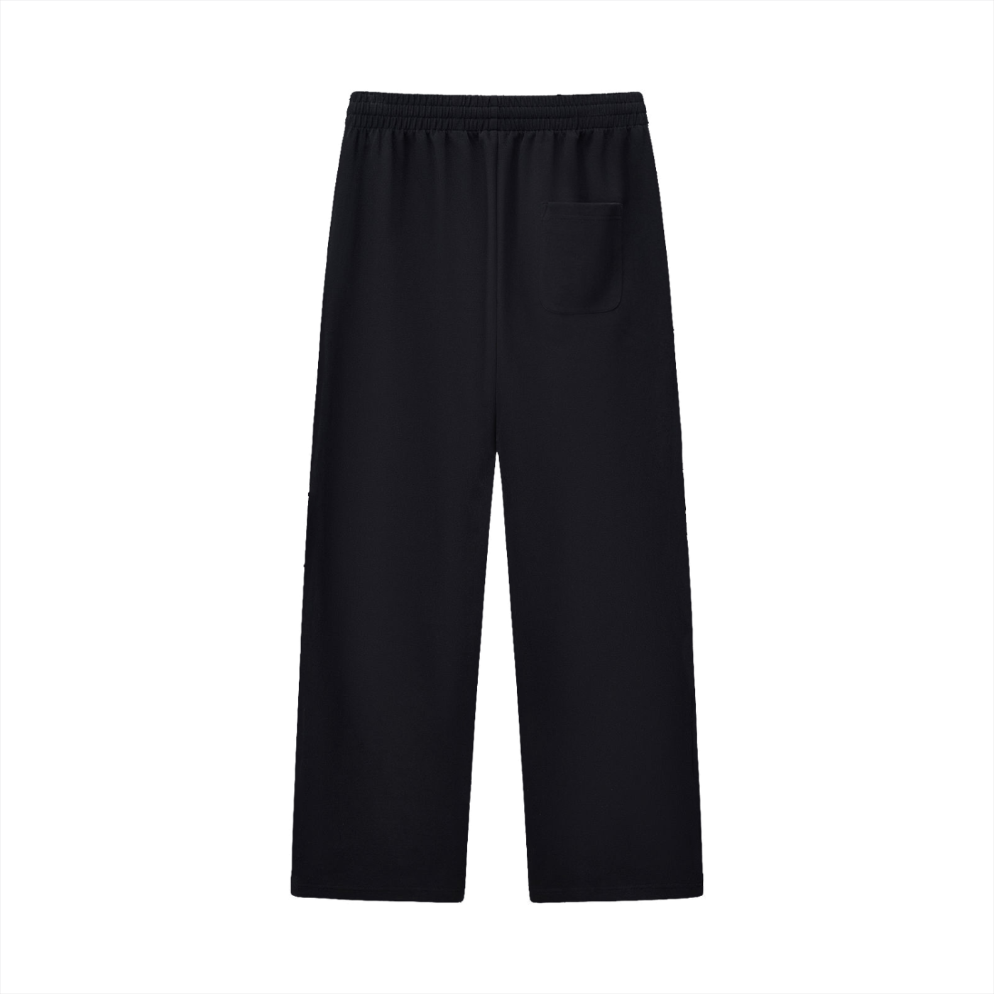 LIVELE09 Curved Stripe Straight Sweatpants