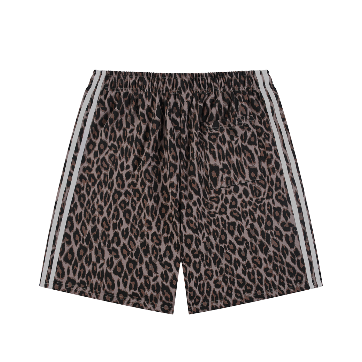 LIVELE09 Heavyweight Leopard Drawstring Shorts