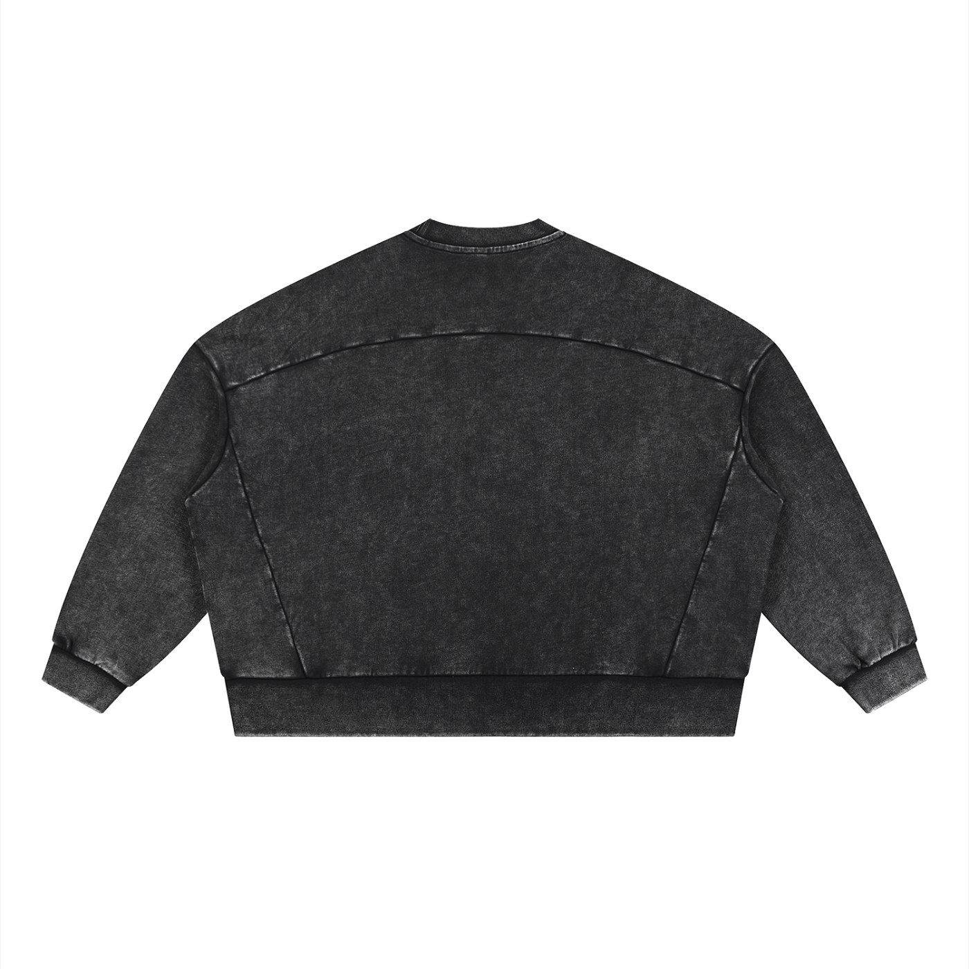 LIVELE09 Mineral Wash Boxy Sweatshirt