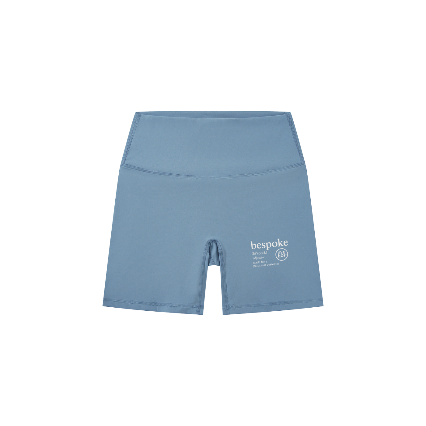 LIVELE09 Women's High-Waisted Biker Shorts