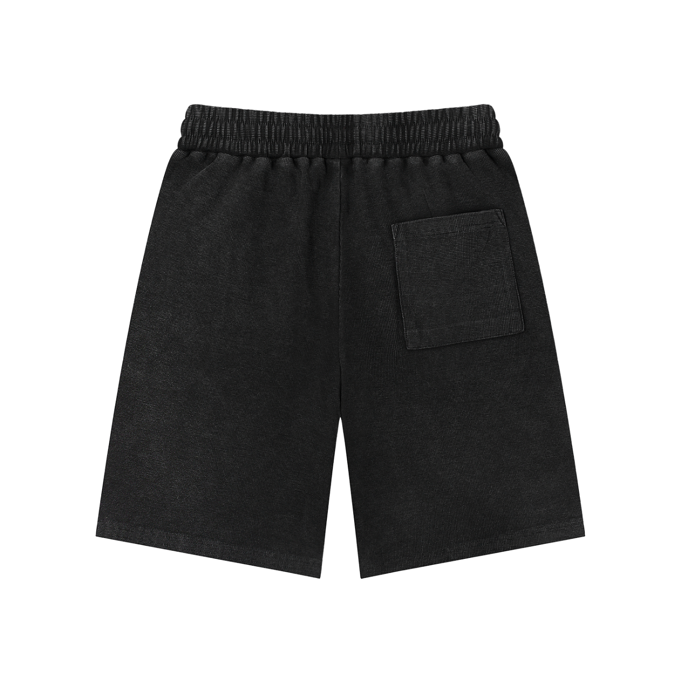 LIVELE09 Mineral Wash Waffle Knit Shorts