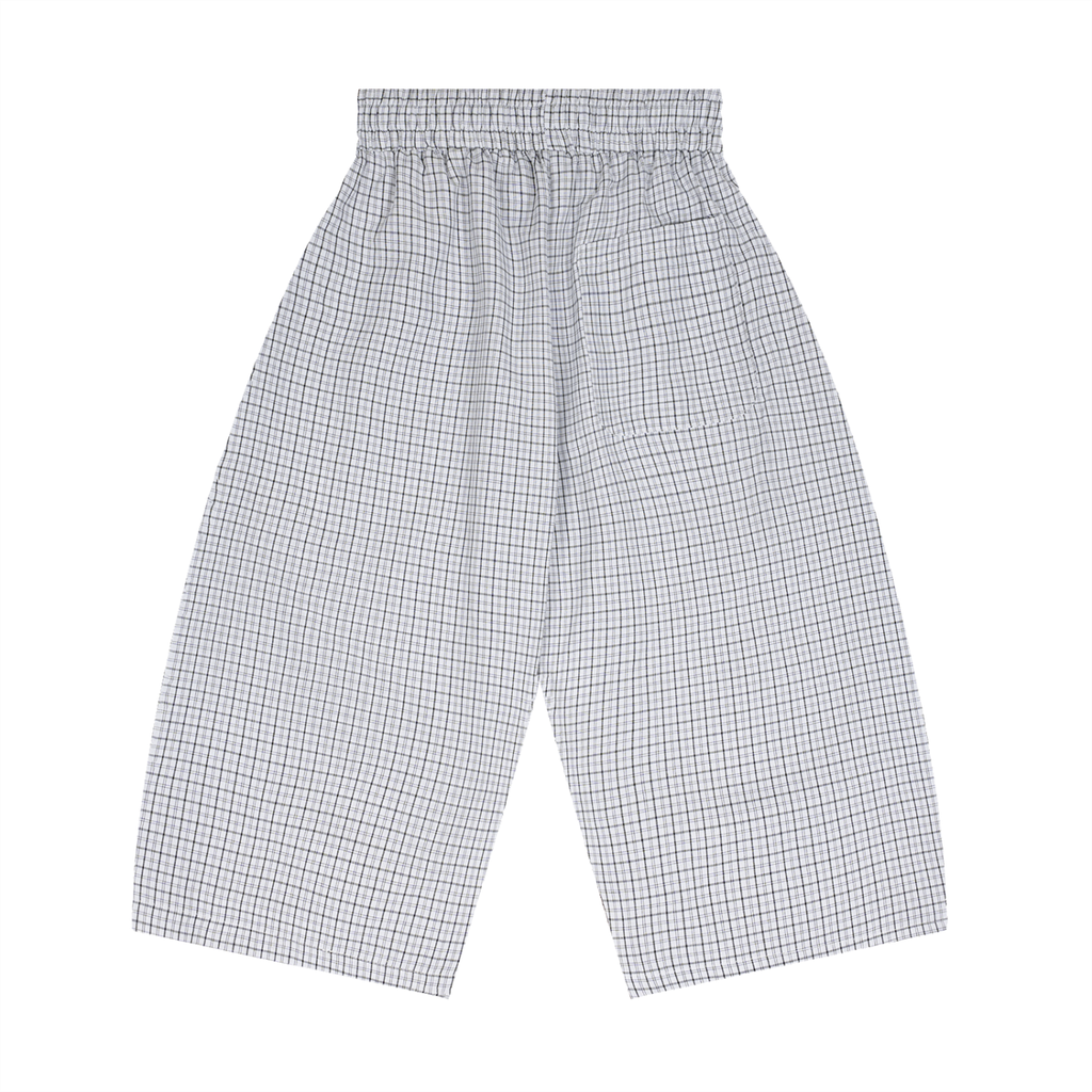 LIVELE09 Plaid Loose Capri Shorts