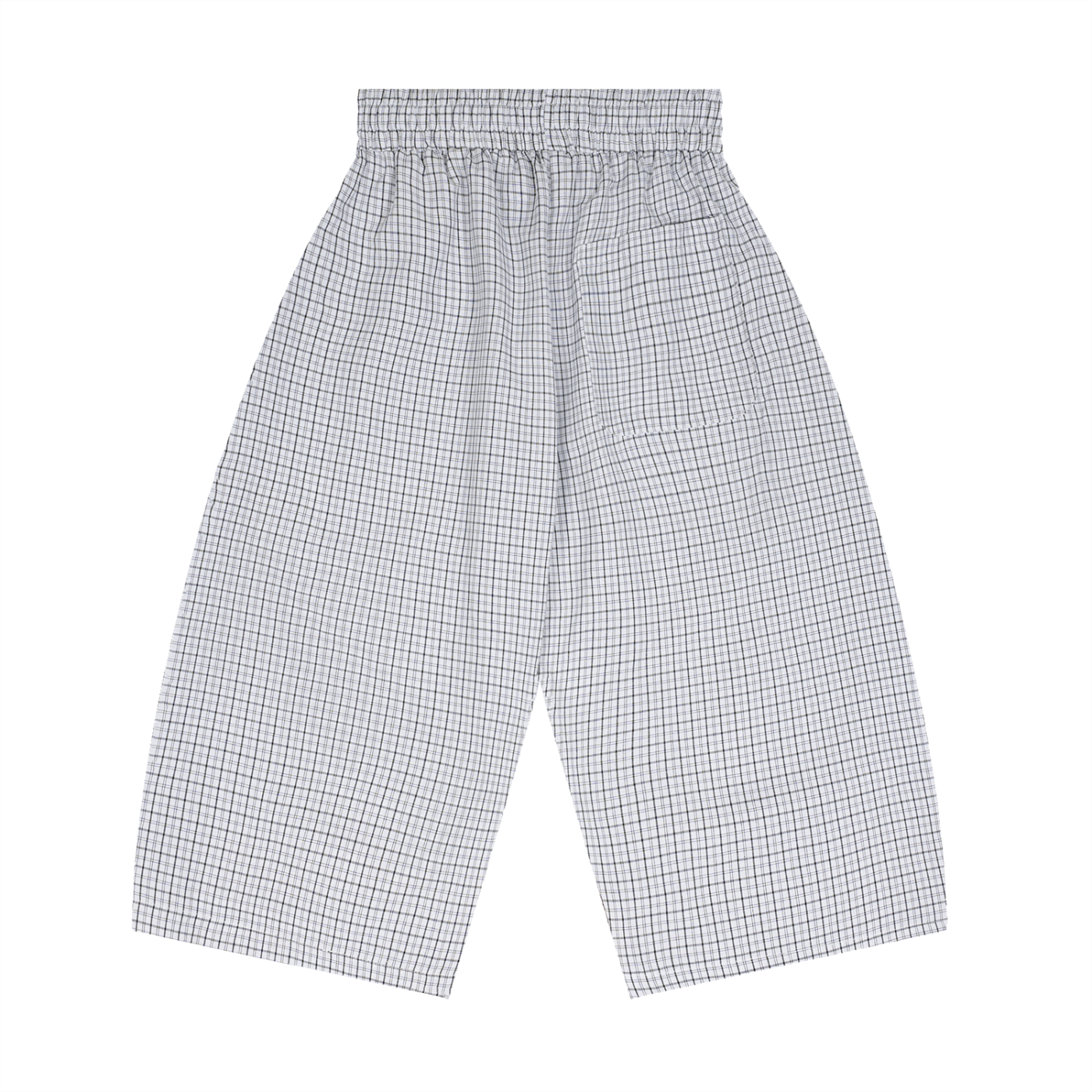 LIVELE09 Plaid Loose Capri Shorts