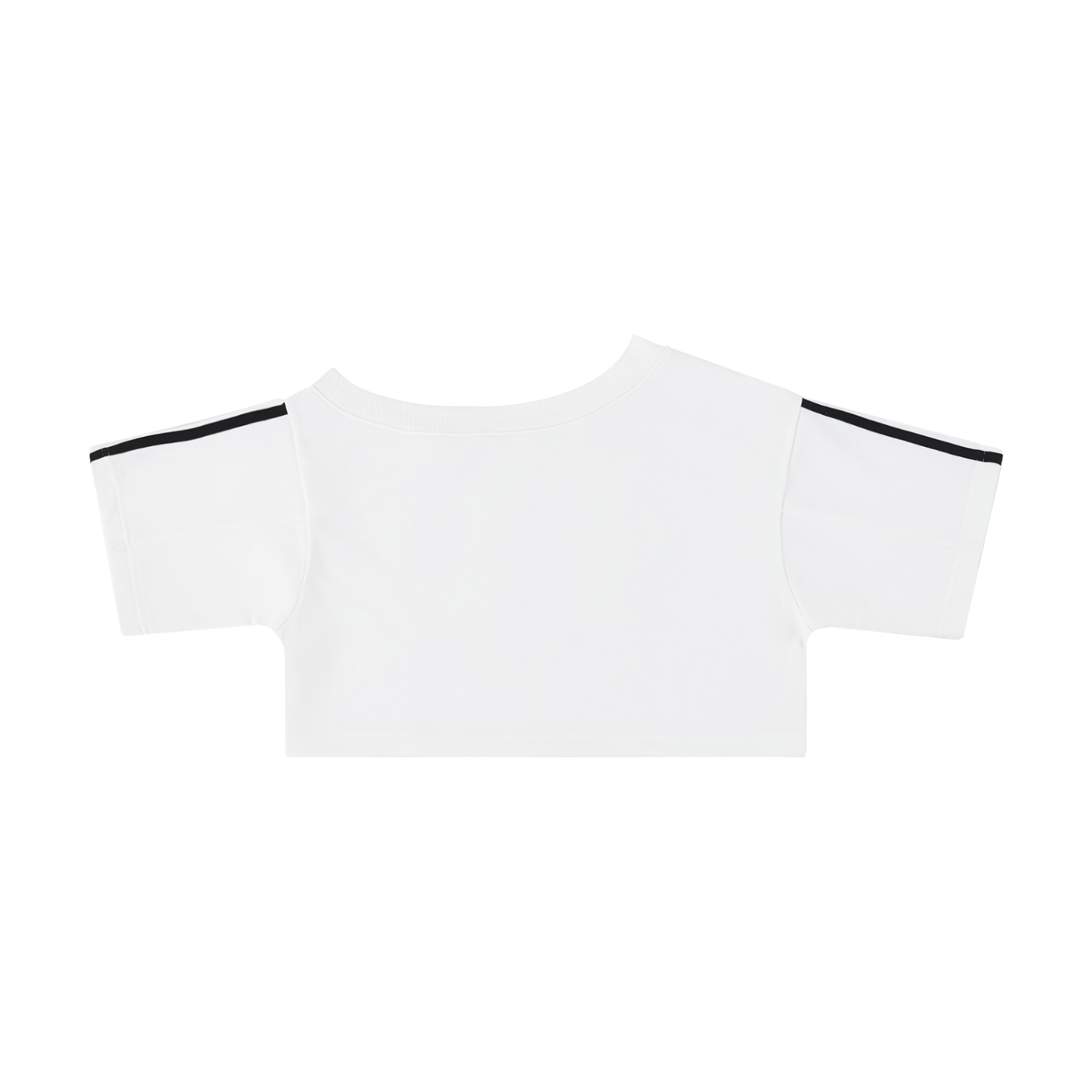 LIVELE09 Women's Off-the-Shoulder Crop T-Shirt