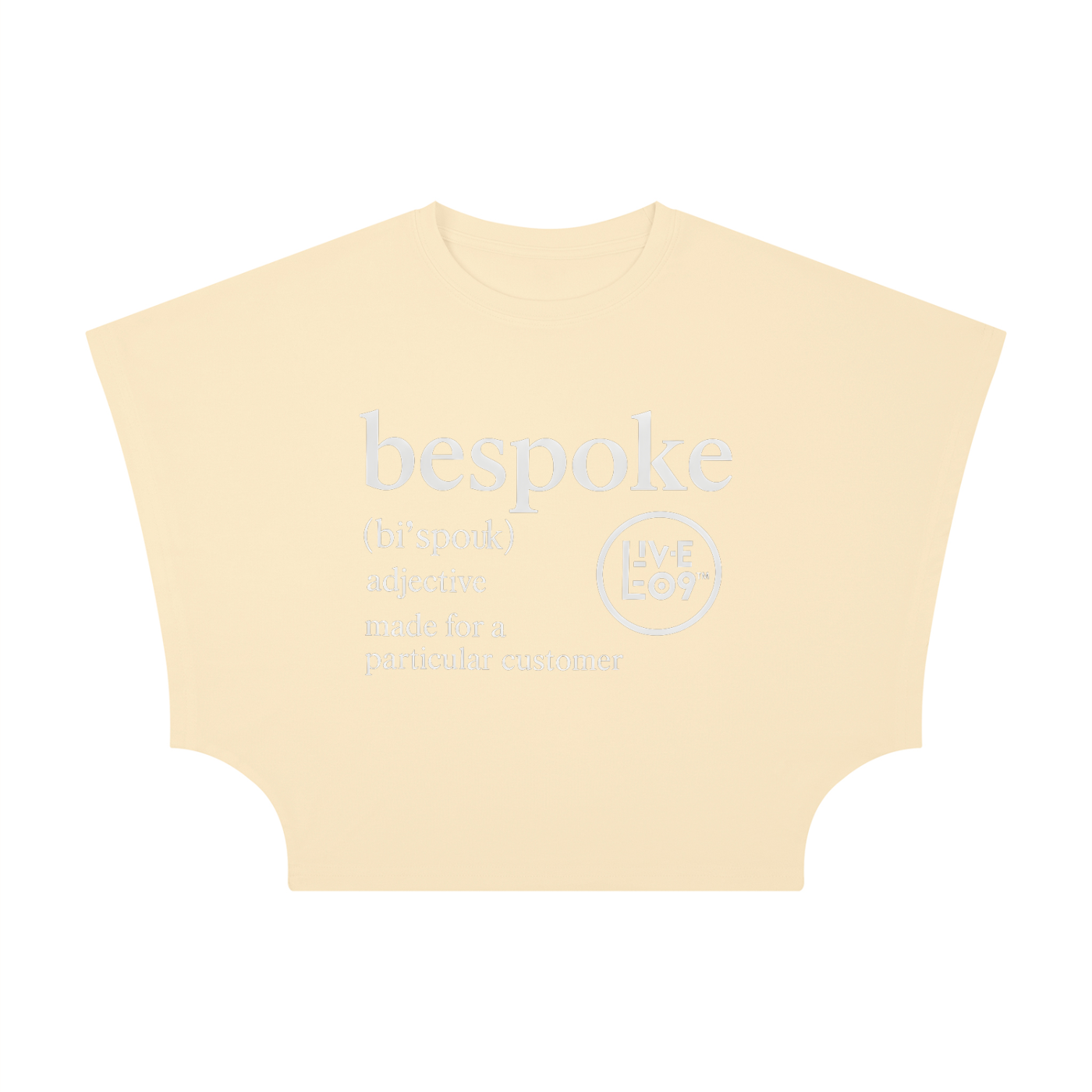 LIVELE09 Women's Cropped Dolman T-Shirt