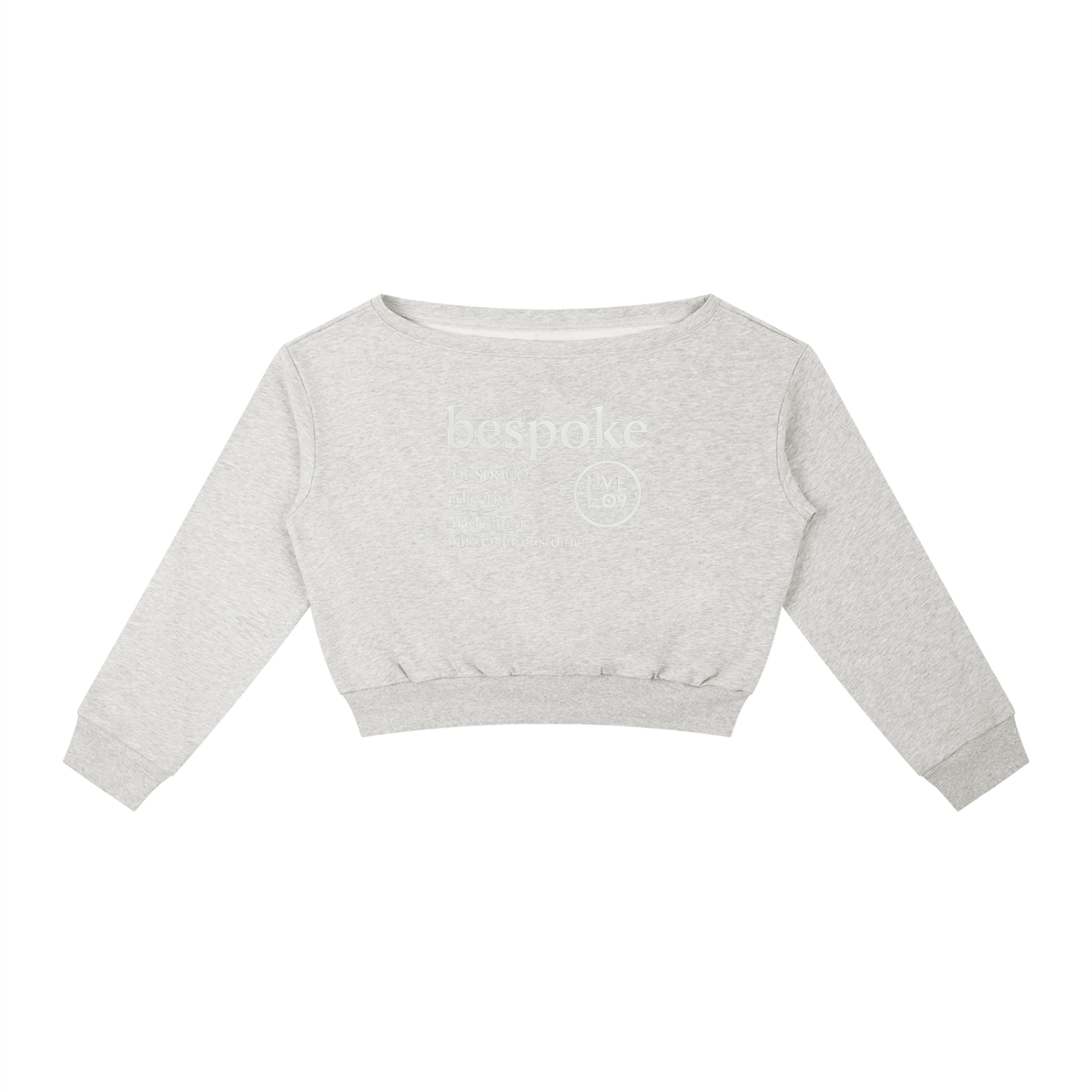 LIVELE09 Women's Off-Shoulder Sweatshirt