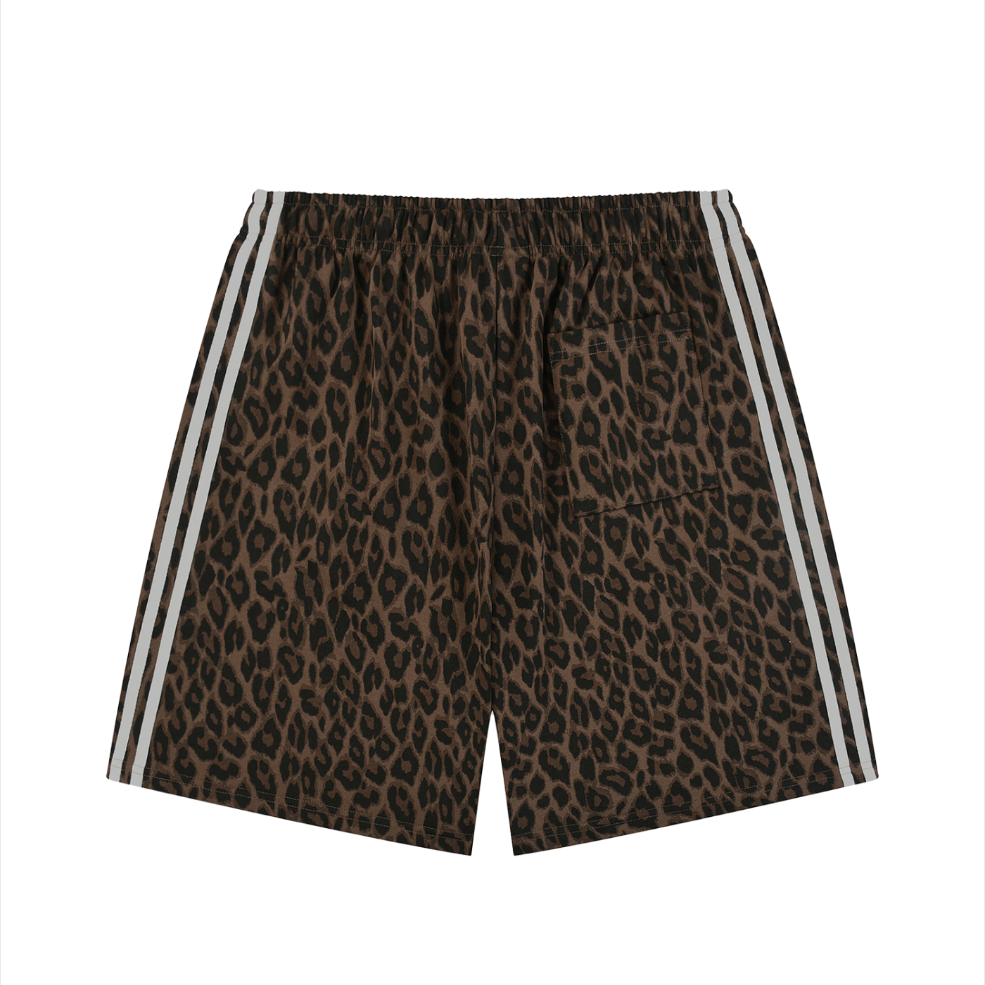 LIVELE09 Heavyweight Leopard Drawstring Shorts