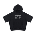 LIVELE09 Mineral Wash Short Sleeve Hoodie