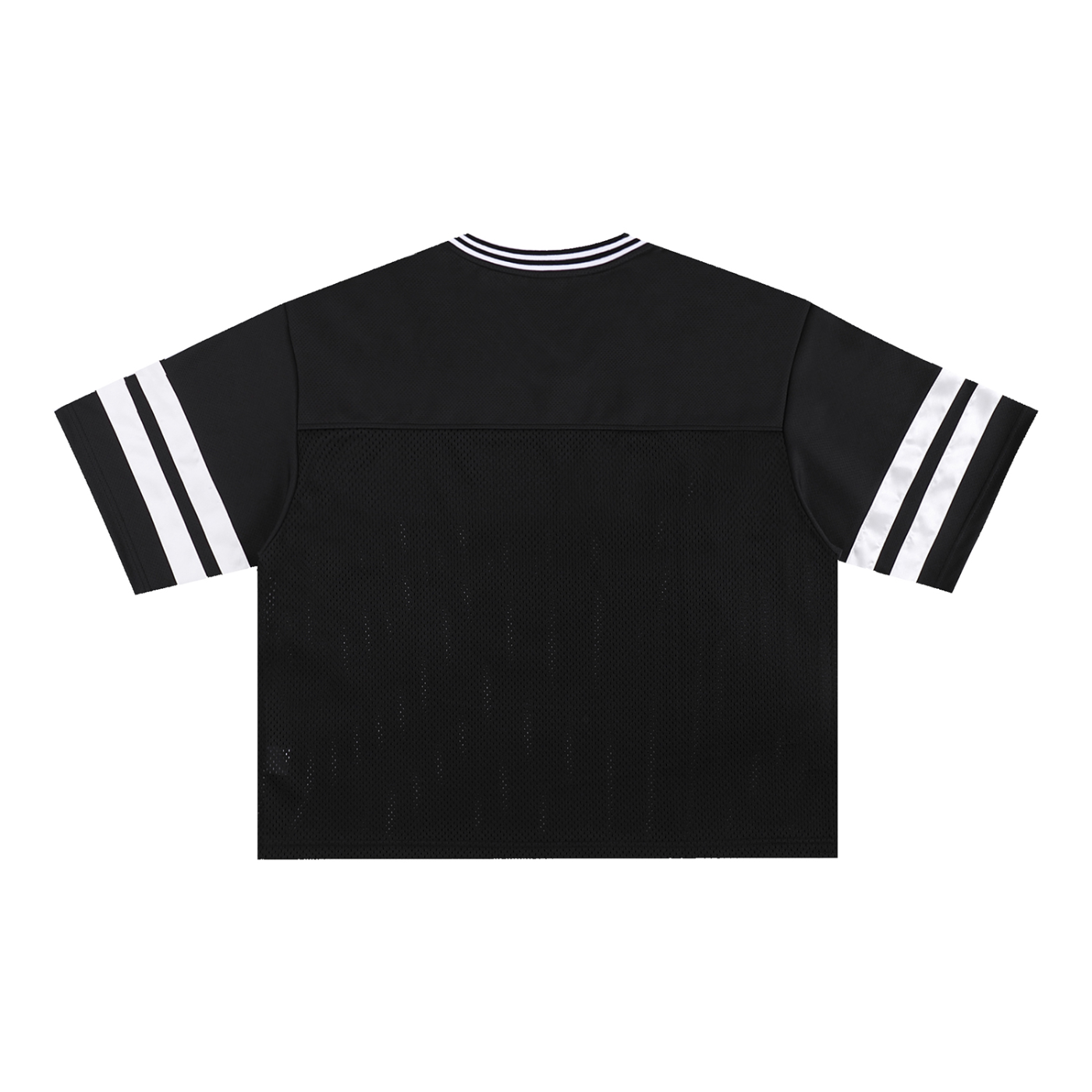 LIVELE09 Taped Mesh Boxy T-Shirt