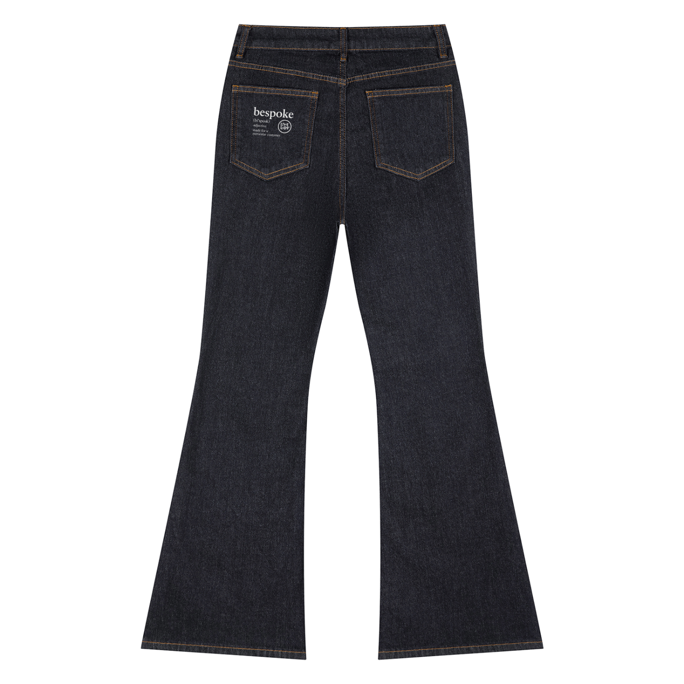 LIVELE09 Women's High-Rise Flared Jeans