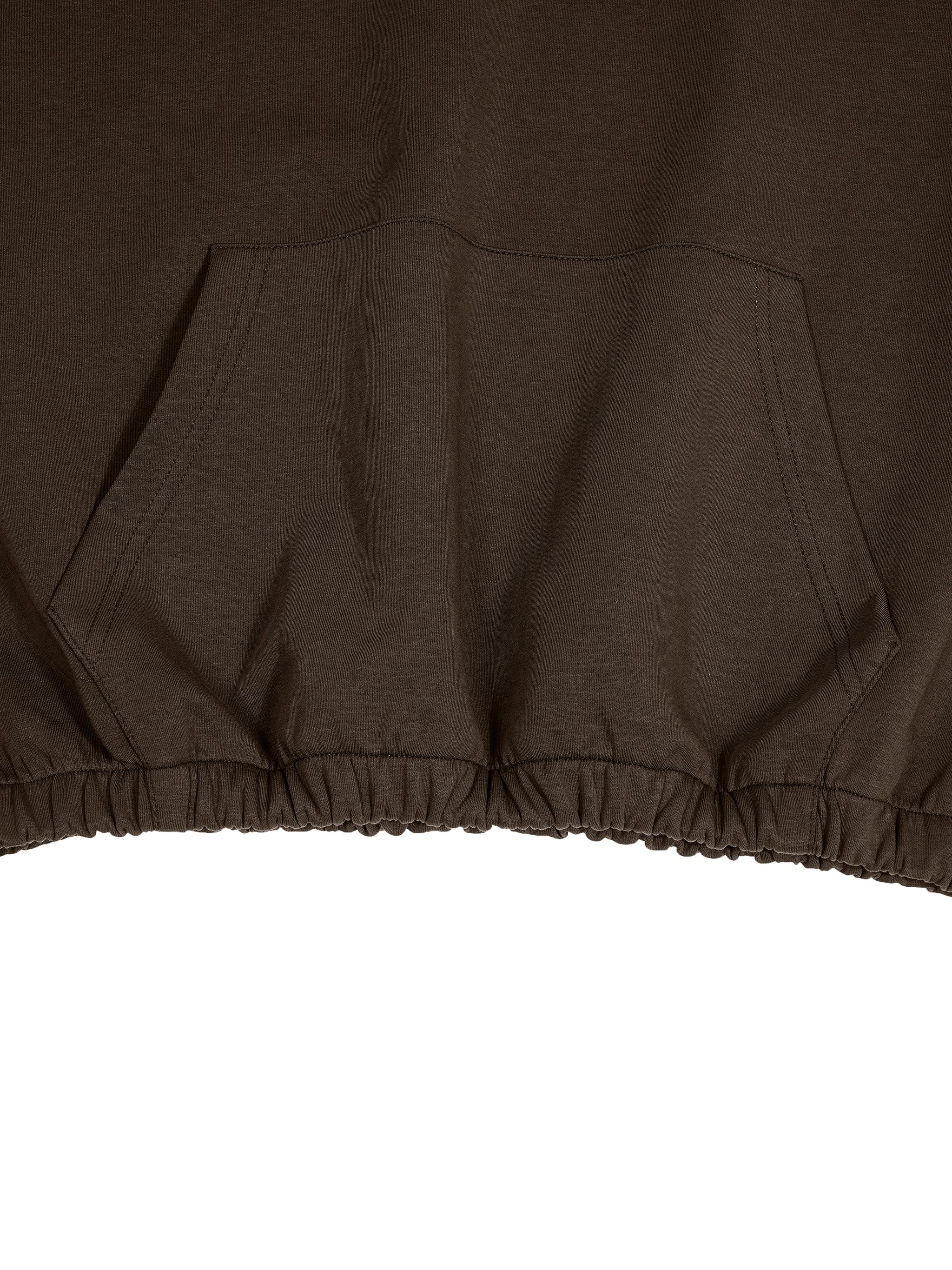 LIVELE09 Boxy Cinched Hem Hoodie