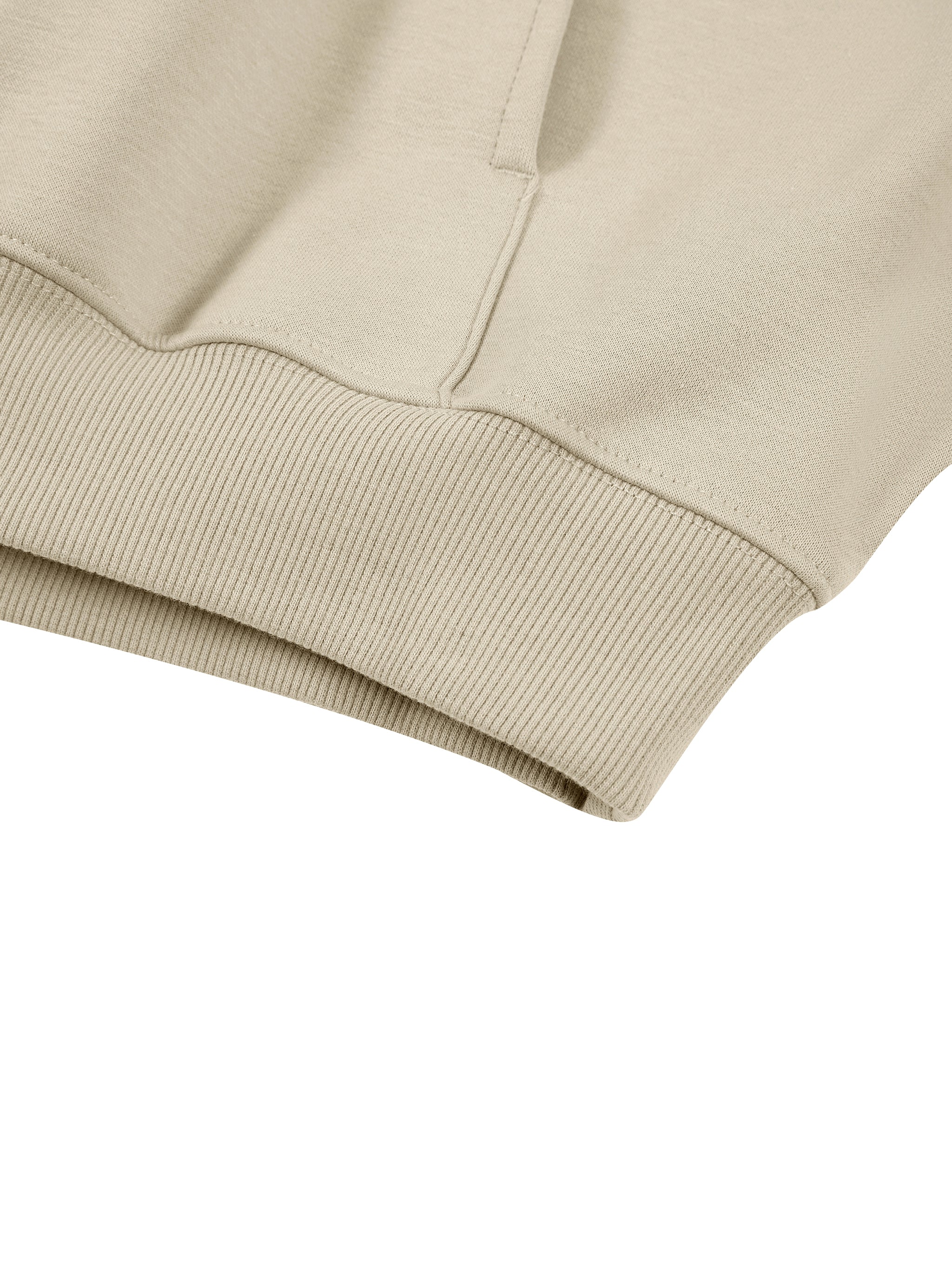 LIVELE09 Essential Boxy Darted Sleeve Hoodie