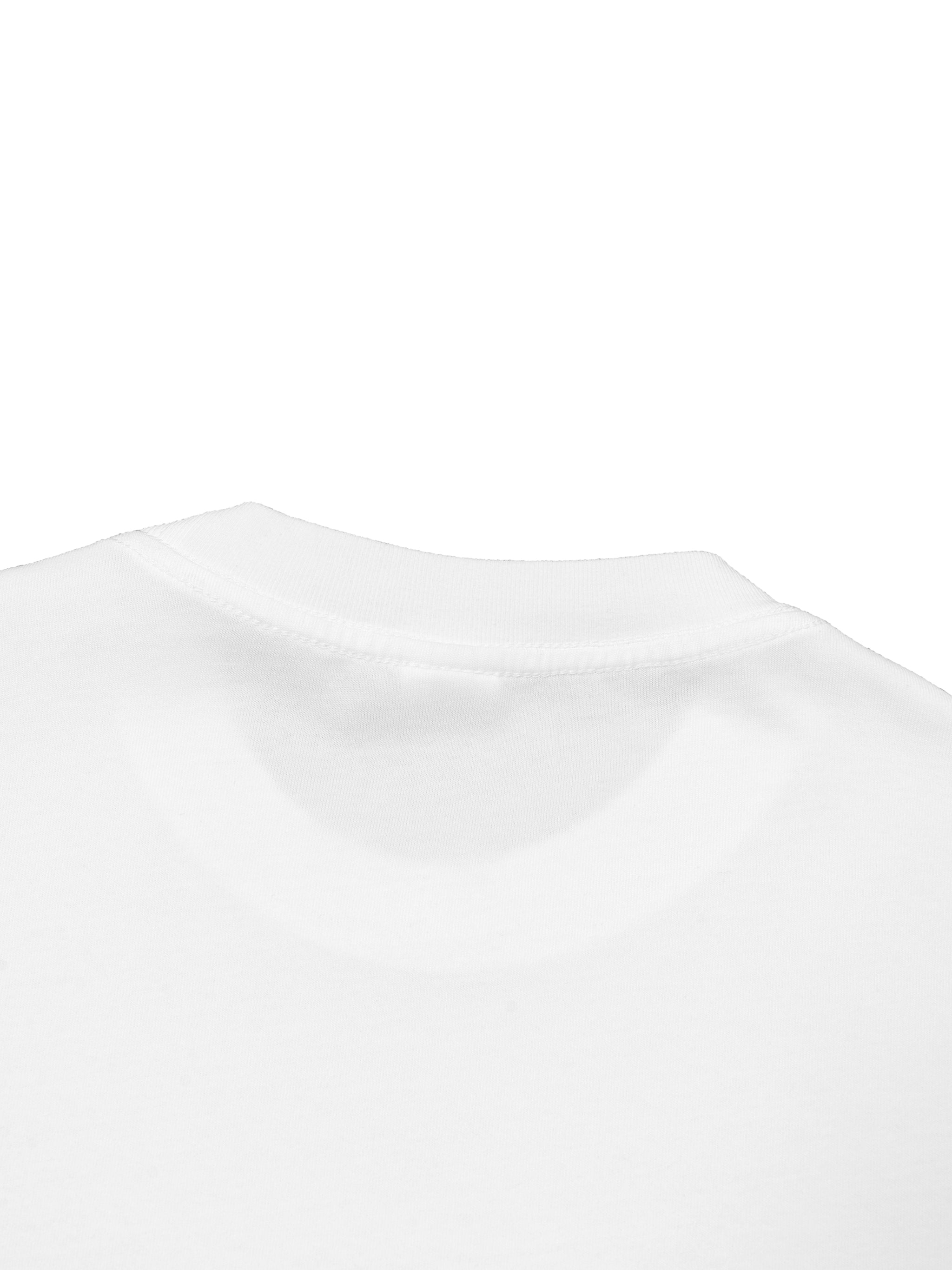 LIVELE09 Boxy Raw Edge T-Shirt
