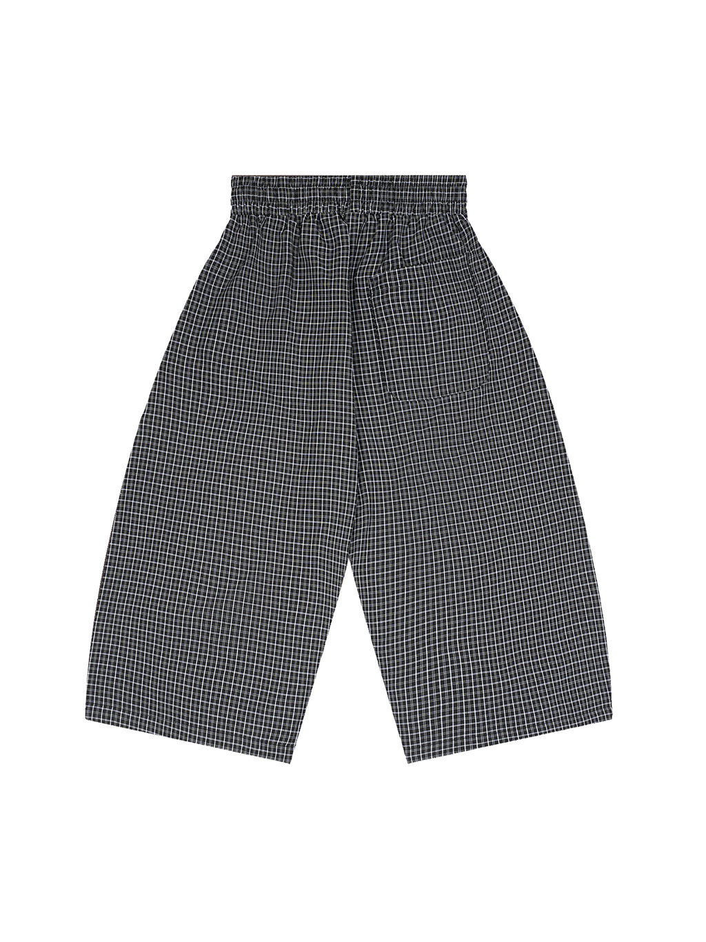 LIVELE09 Plaid Loose Capri Shorts