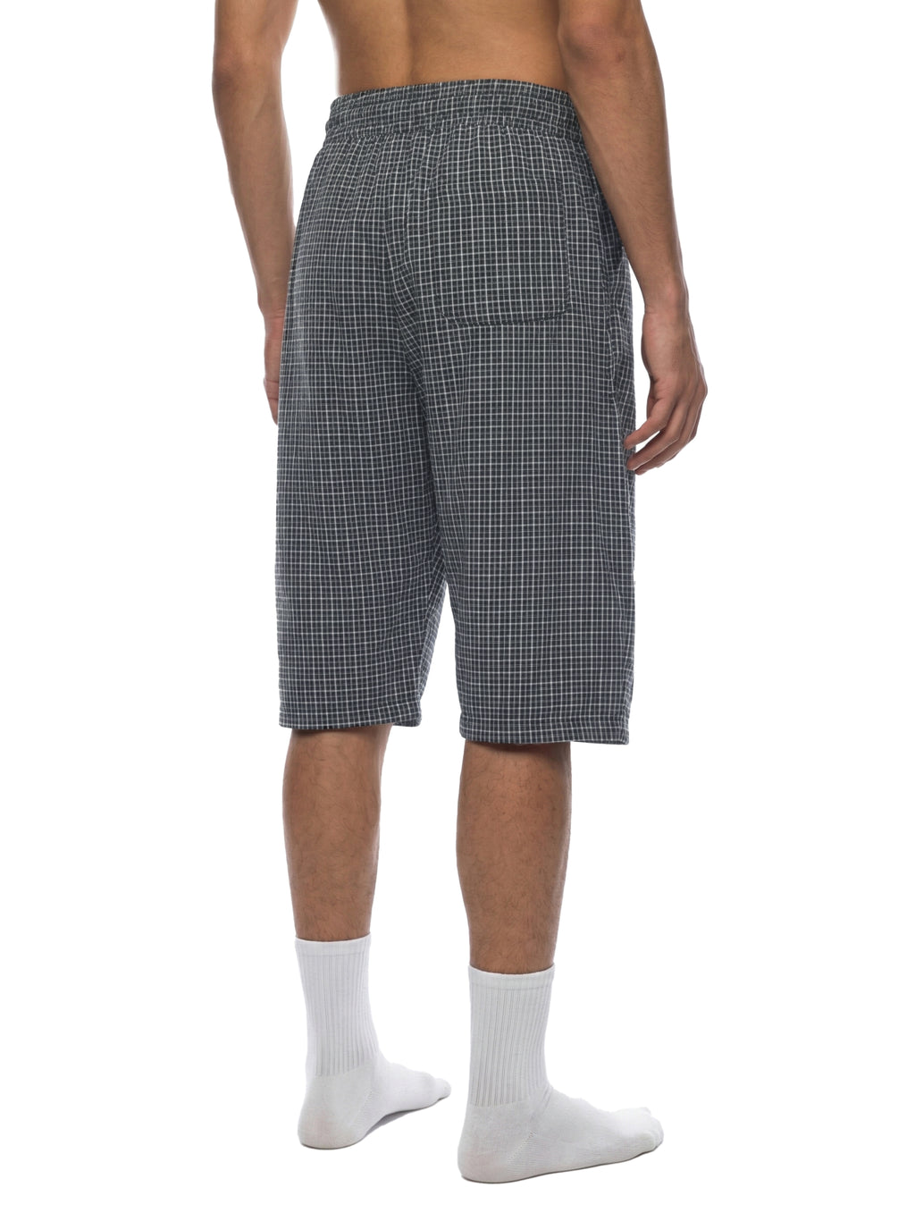 LIVELE09 Plaid Loose Capri Shorts