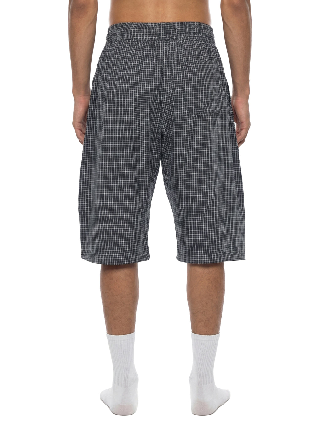 LIVELE09 Plaid Loose Capri Shorts
