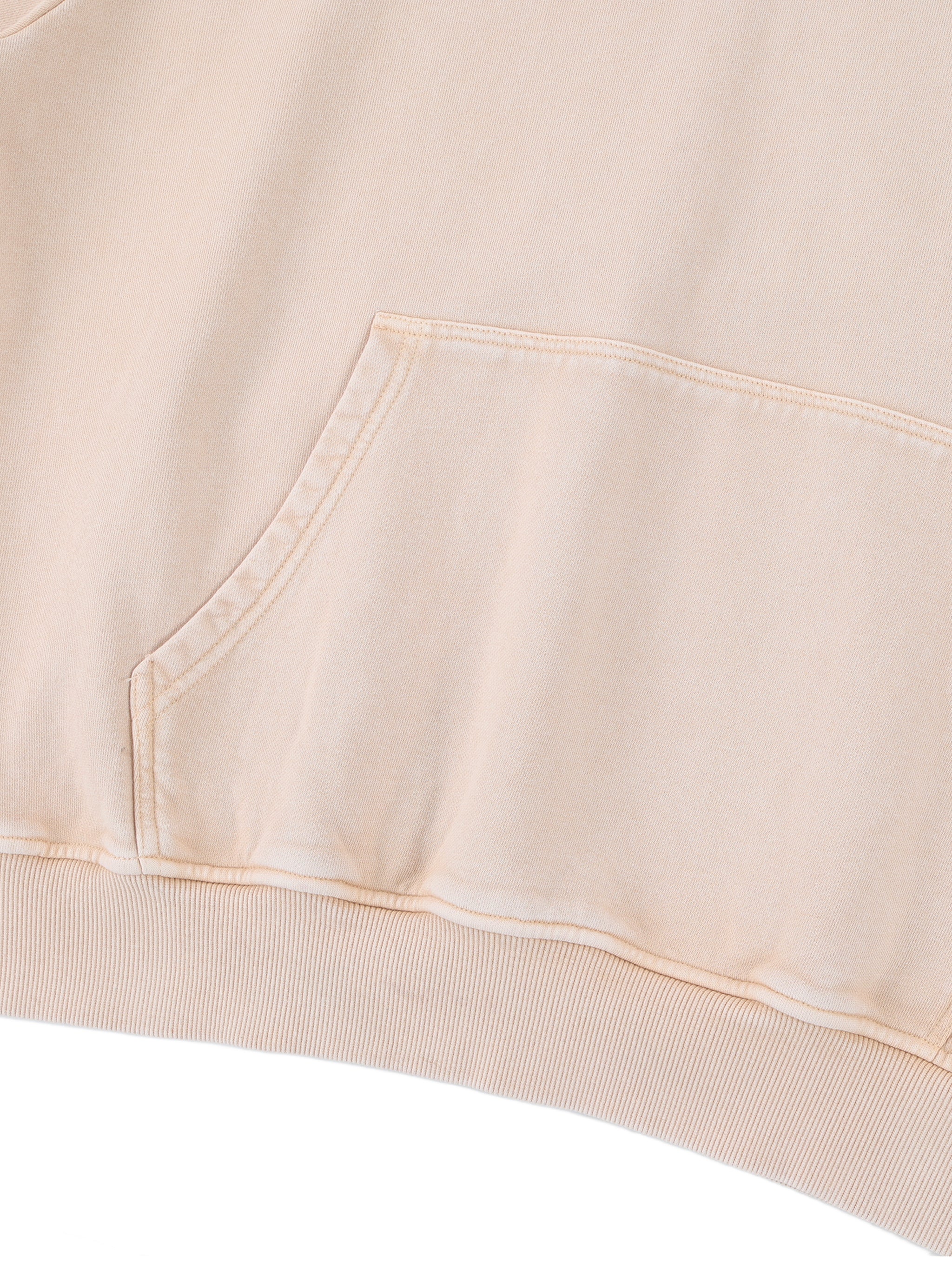 LIVELE09 Mineral Wash Short Sleeve Hoodie