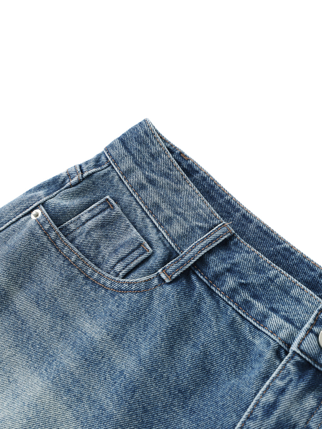LIVELE09 Women's Vintage Wash Raw Hem Denim Shorts