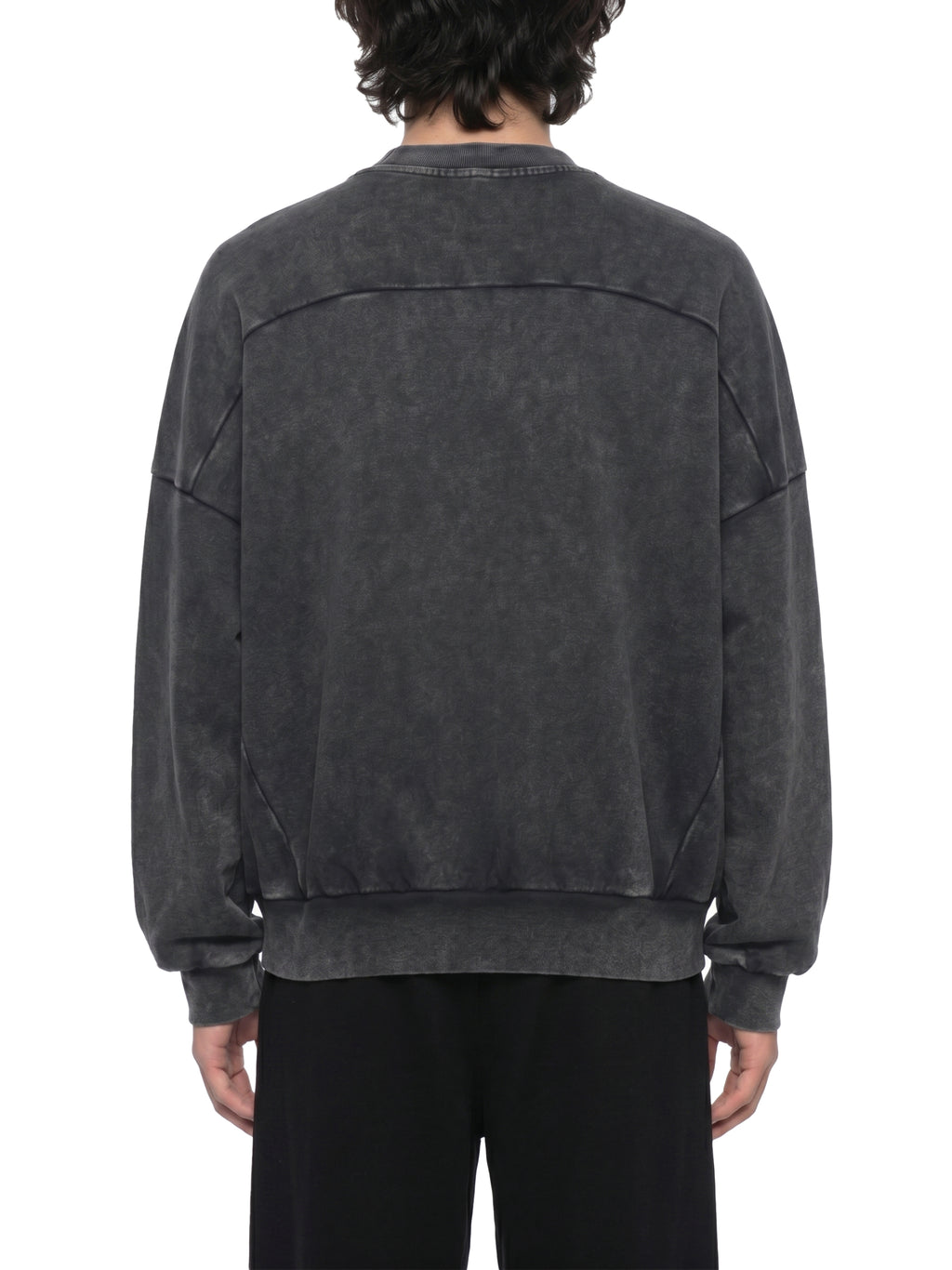 LIVELE09 Mineral Wash Boxy Sweatshirt