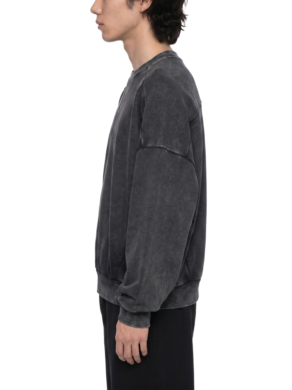 LIVELE09 Mineral Wash Boxy Sweatshirt