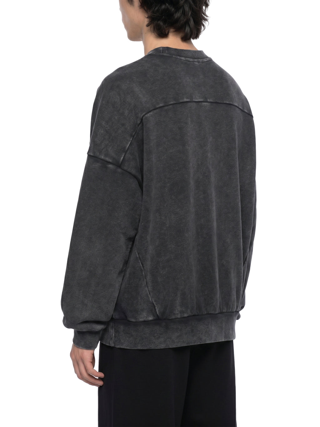 LIVELE09 Mineral Wash Boxy Sweatshirt